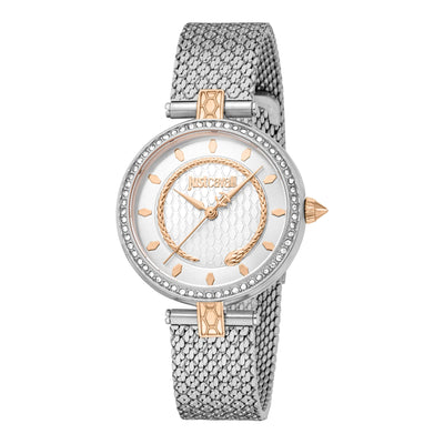 Just Cavalli Glam Chic Besessene Schlange Zwei Töne RG