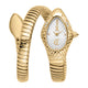 Just Cavalli Signature Snake Vetra Jaune Or Argent